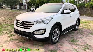 Santafe 2014 đăng ký 2015 máy dầu bản full siêu đẹp máy zin từ dàn cò nội thất zin không lỗi