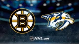 Boston Bruins vs Nashville Predators (0-1) – Nov. 3, 2018 | Game Highlights | NHL 2018