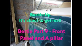 Bertie Part 9 - VW T2 restoration Front panel repair 1