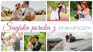 Sanjska ona-on.com poroka - 5 čudovitih parov in porok