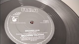 Brother Louie ~ Modern Talking ~ 1986 12" Vinyl Single ~ 1984 Sony PS-Q3a Turntable