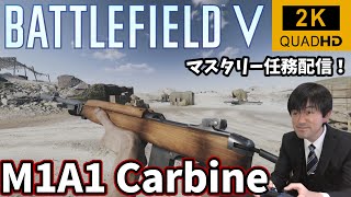 【BFV】第3回・M1A1カービン（マスタリーⅥ）を解除していく【battlefield 5】