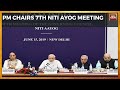 PM Modi Chairs NITI Aayog Meet With Chief Ministers; NEP & Crop Diversification Discussed