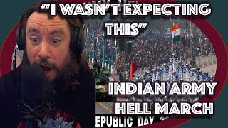 Vet React*I Wasn't Expecting This* Indian Army Hell March | 2023 India's Republic Day Parade  Debdut