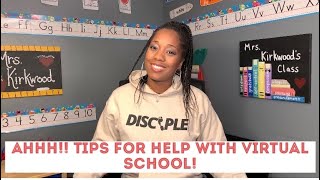 Virtual Learning Tips for Parents!