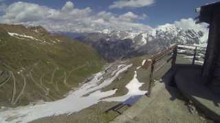 Stilfser Joch - Stelvio pass Worldwide Motorcycle Tours with The Mega Stofi Records