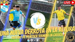 Nueva derrota de SPORTING CRISTAL en la altura | Las últimas noticias sobre SPORTING CRISTAL 2025