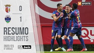 Highlights | Resumo: SC Braga 0-1 Desp. Chaves (Liga 22/23 #9)