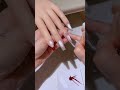 red nail art encore red this is so beautiful it makes the skin look more white and advanced