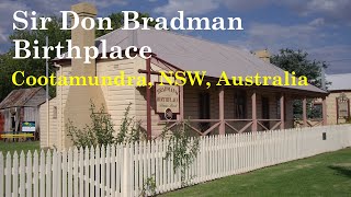 Sir Don Bradman Birthplace, Cootamundra, NSW, Australia