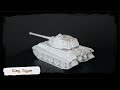 zvezda 1 100 king tiger unboxing assembly