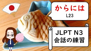 日本語会話の練習【JLPT N3】Shadowing「からには」