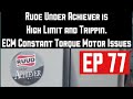 High Limit Trip on Rudd RTU, Issues with ECM Constant Torque Blower Motor How to Diagnose EP77