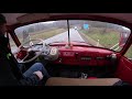 driving tatra 138 * fire truck * 1968 v8 on board video