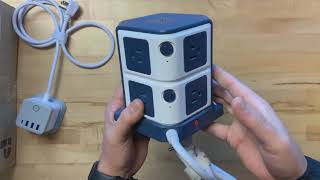 Bestek Power Cubes Review: CUBE POWER STRIPS!