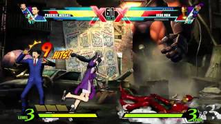 Ultimate Marvel vs. Capcom 3 - Phoenix Wright Trailer (PS3, Xbox 360)