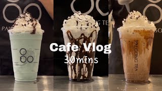 SUB) Cafe Vlog 30분 음료제조영상❤️/A 30-minute video of making drinks❤️