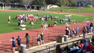 100m Dash - Korral F., Kersten S. - @ FWCD -19 Mar