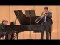 Piece Concertante by Samuel Rousseau, Performed by Elliott Borden