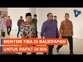 Sejumlah Menteri Tiba di Balikpapan untuk Rapat Perdana di IKN