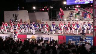 第63回よさこい祭り前夜祭(2016/8/9) 「高知銀行」