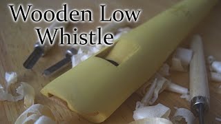 How to make wooden tin whistle/low whistle