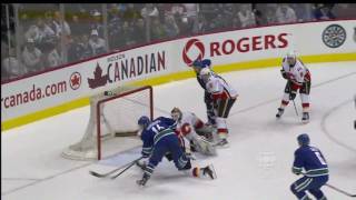 Canucks Vs Flames - Alex Burrows 1-0 Goal - 02.12.11 - HD