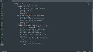 Leetcode 227. Basic Calculator II in Python | Python Leetcode | Python Coding Tutorial | Python ASMR