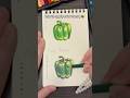 How to elevate art with color theory pepper | colored pencil tutorial art #colortheory #coloring