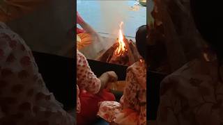 Durga puja yagya #maha ashtami #puja #shorts