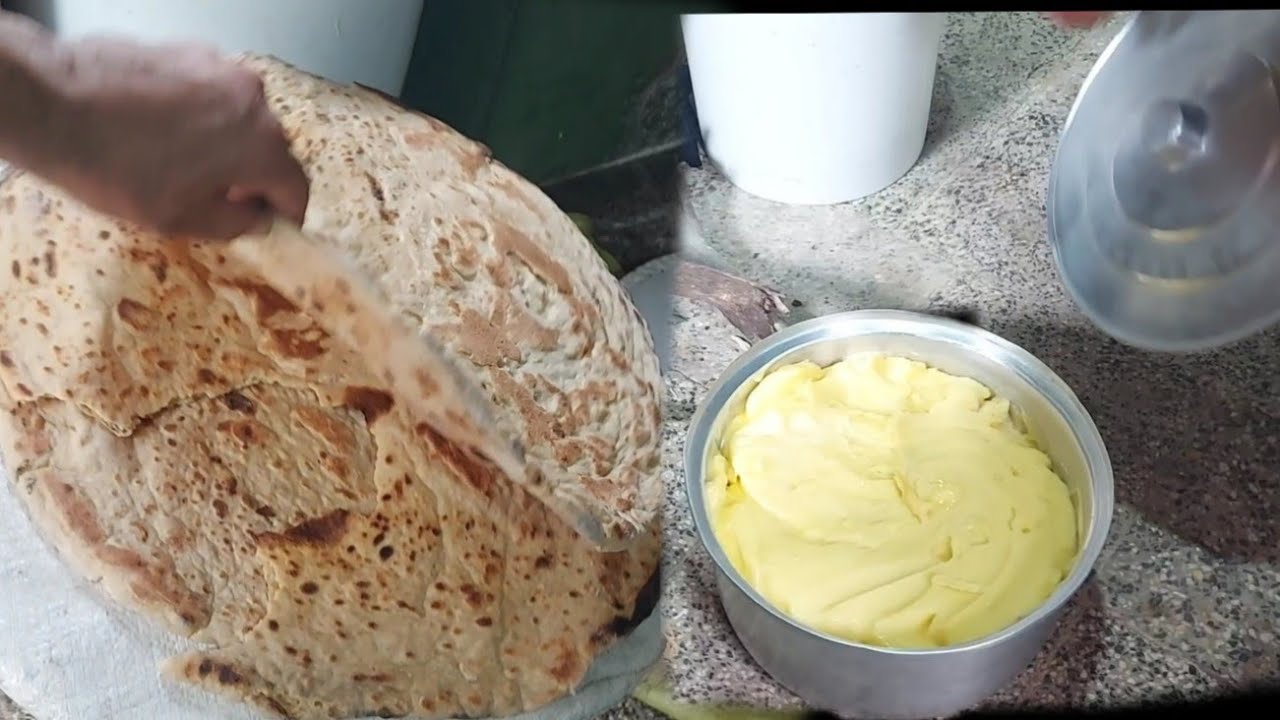Traditional Bread Baking In A Village Youtube