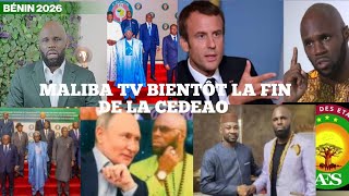 MALIBA TV: URGENT PANIQUE À LA CEDEAO PAR L'ANNONCE CANDIDATURE PRÉSIDENTIELLE 2026 DE KEMI SEBA