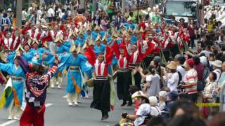 原宿表参道元氣祭 スーパーよさこい 2016年8月28日 4k 表参道編