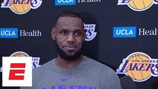 LeBron James on playing in preseason, ‘Tha Carter V’ and giving back to the community | ESPN