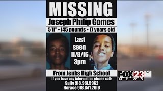 VIDEO: Search for missing Jenks teen continues