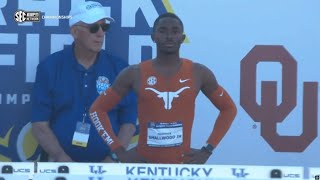 Men's 110m Hurdles Final (2025 SEC Outdoor Track and Field Championships)