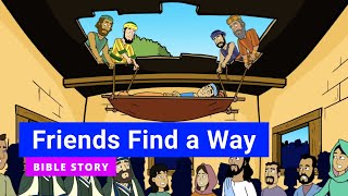Bible story "Friends Find a Way" | Primary Year D Quarter 1 Episode 3 | Gracelink