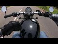 ride and review of triumph bonneville bobber