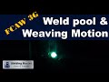 FCAW 3G : Weld Pool and Weaving Motion Technique (쇳물 보며 위빙하는 방법) [sub : KOR, ENG]