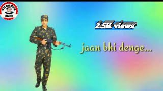 Desh bhakti whatsapp status video || sweet status video for desh bhakti songs ||