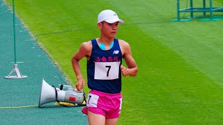 【インターハイ近畿地区予選会2024】男子5000m競歩決勝