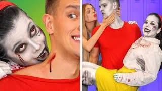 Zombie at College! Funny Situations & DIY Zombie College Supplies by Mariana ZD