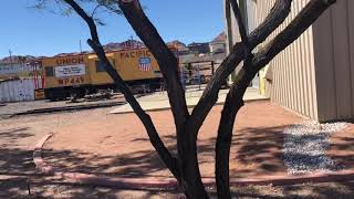 1939 Nevada Southern Railway Engine 1000 Type NW2 and UP/WP 449 Caboose