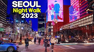 [4K HDR SEOUL] 강남 뱅뱅사거리에서 대치동을 거쳐 삼성역 까지 산책 | Walking on the streets of Gangnam, Seoul. Trip Korea.