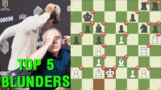 TOP 5 Sai Lầm Nghiêm Trọng Nhất Trong Các Trận Tranh Ngôi Vua Cờ || TungJohn Playing Chess