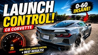 How to use launch control in your C8 Corvette