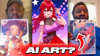 Tiktokkers Are Using Weird Method To Sell AI Art...