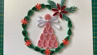 DIY Paper Quilling / Christmas card