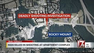 Man dies after he's shot in face in Rocky Mount