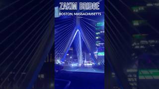 Zakim Bridge in Boston, Massachusetts